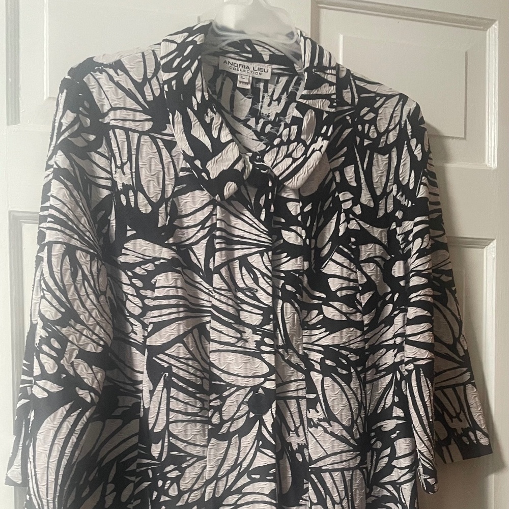 Dressy lightweight oversized jacket